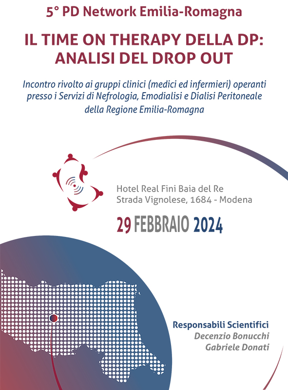 Programma V PD Network Emilia-Romagna Il time ON therapy della DP: analisi del DROP OUT - DOCENTE