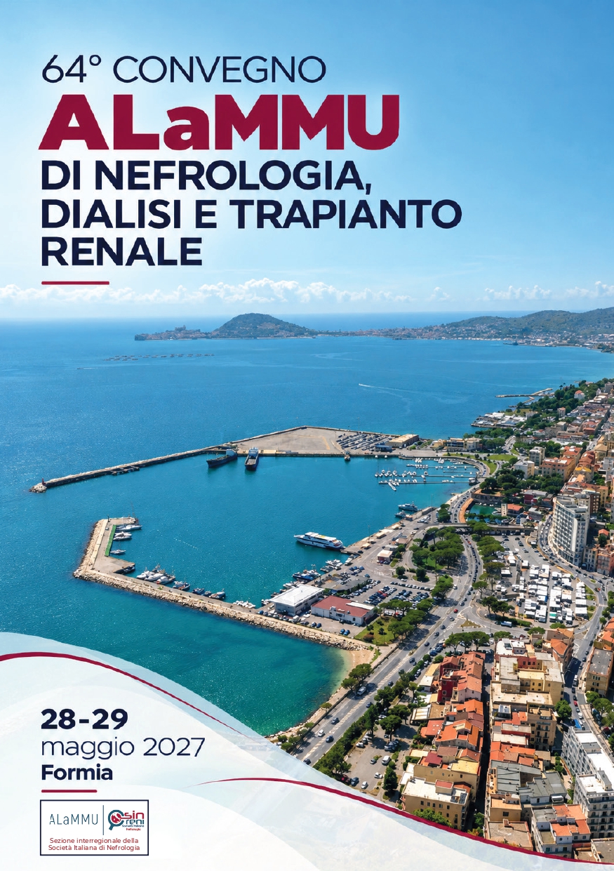 Programma 64° CONVEGNO ALaMMU DI NEFROLOGIA, DIALISI E TRAPIANTO RENALE